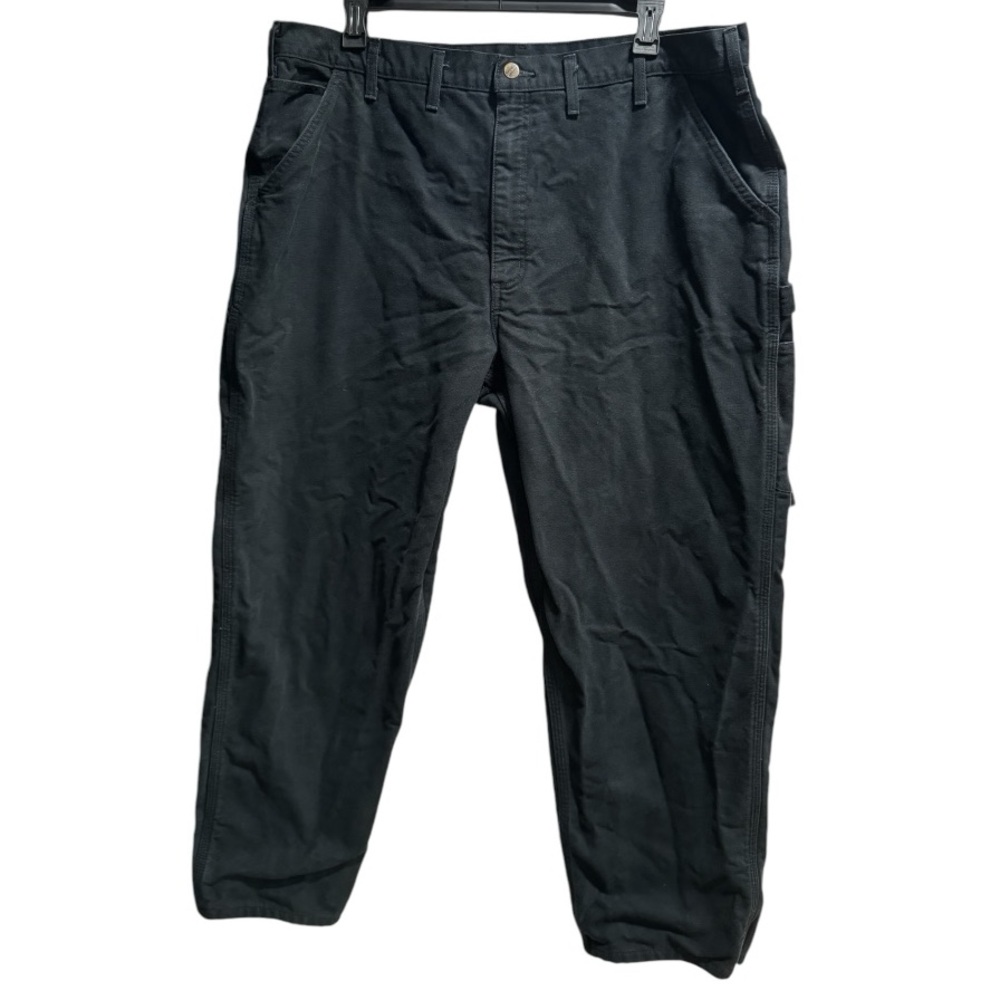 Carhartt Flannel Lined Cargo Jeans, Black, size 44x30‎